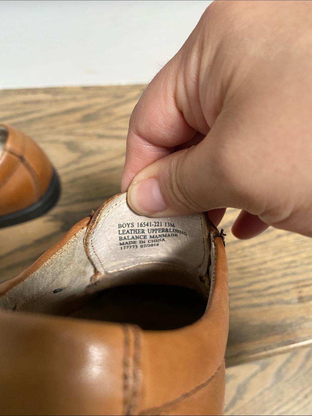 Florsheim boys Leather Single Monk Strap dress shoes - Picture 7 of 8